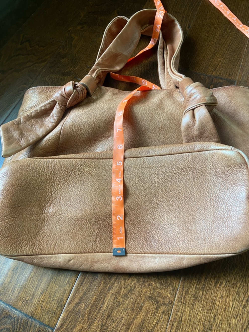 Frye Nora Knotted Tote O/S light brown - Picture 12 of 13